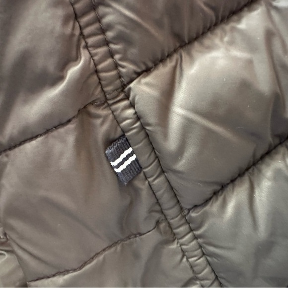 Nautica 2 in 1 purple black XL reversible puffer hooded jacket winter cold‎ - Picture 6 of 8